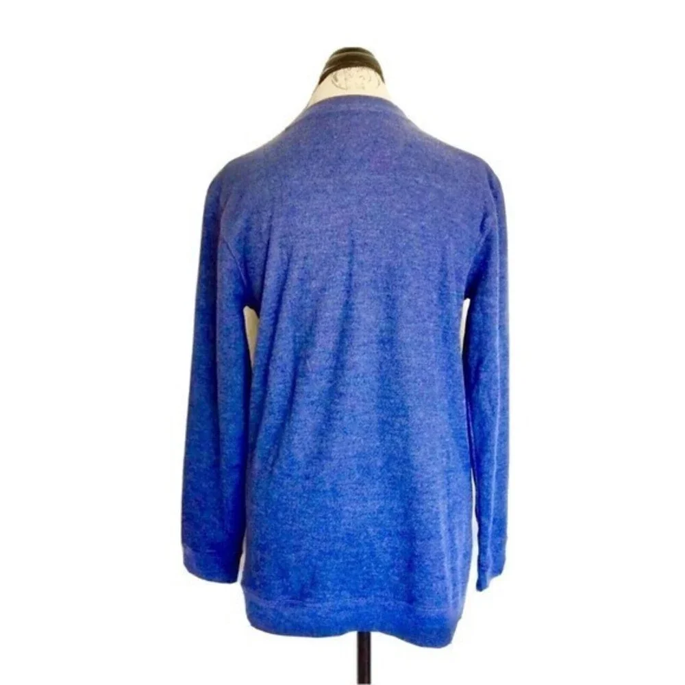 Old Navy Sweater Crew Blue OLX French Rib Navy Crocket Long Sleeves